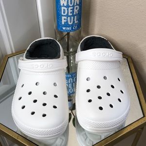 White Crocs
